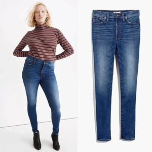 Madewell | High Rise Skinny Jeans Stretch Magic Pockets Denim